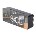 Годинник - будильник Adler AD 1189 black 3xAAA або USB