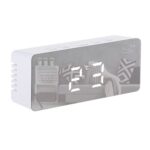 Годинник - будильник Adler AD 1189 white 3xAAA або USB
