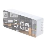 Годинник - будильник Adler AD 1189 white 3xAAA або USB