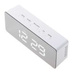 Годинник - будильник Adler AD 1189 white 3xAAA або USB