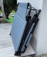 Шезлонг пляжний лежак розкладний ADGO ADG.I-H253 gray - Зображення 7