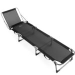 Шезлонг Outtec О-42330 металевий чорний - Зображення 2