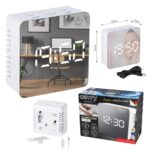 Годинник - будильник Camry CR 1150 white LED 3хAAA або USB