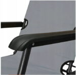 Шезлонг пляжний лежак розкладний ADGO ADG.I-H253 gray - Зображення 5