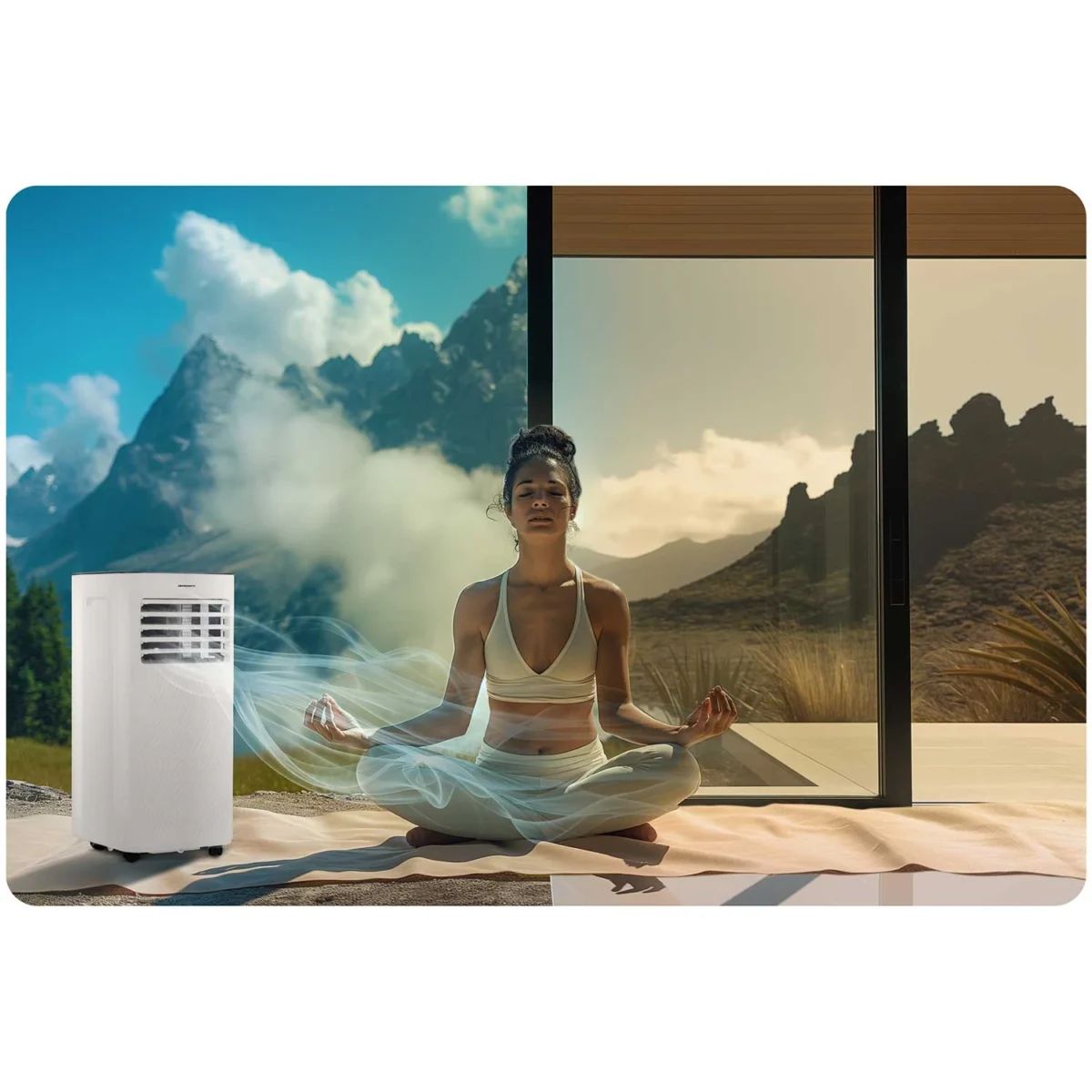 Портативний міні-кондиціонер Berdsen BD-582 9000 BTU для дому та офісу 16-32°C - Зображення 14