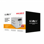 Стабілізатор напруги Автоматичний KEMOT SER-500-S - Зображення 5