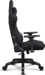 Тканинне крісло для геймерів SENSE7 Spellcaster FUKU чорне - Зображення 4