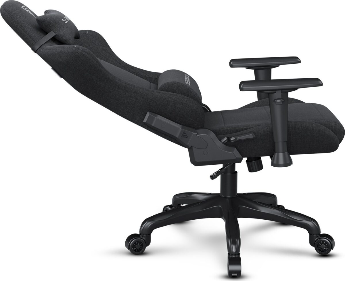 Тканинне крісло для геймерів SENSE7 Spellcaster FUKU чорне - Зображення 5