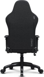 Тканинне крісло для геймерів SENSE7 Spellcaster FUKU чорне - Зображення 7