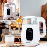 Чайник електричний Adler AD 1305 white silver LED 1,7L