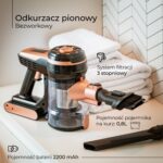 Безпровідний ручний пилосос Adler AD 7044 2200mAh 120Вт – 250Вт