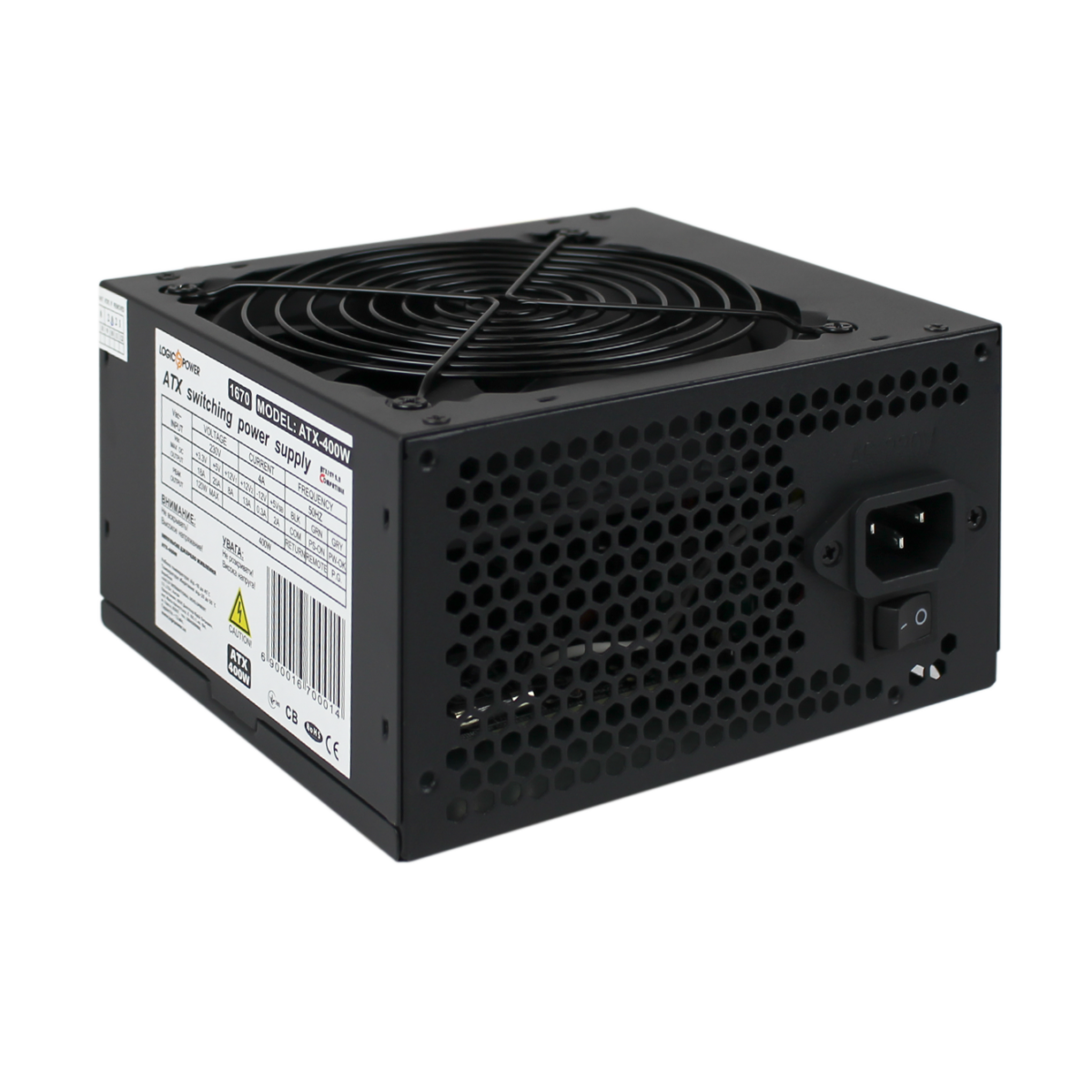 1670_3 Комп'ютерний блок живлення LogicPower Everest-ATX-400-12-2-SATA 400W - Зображення 2