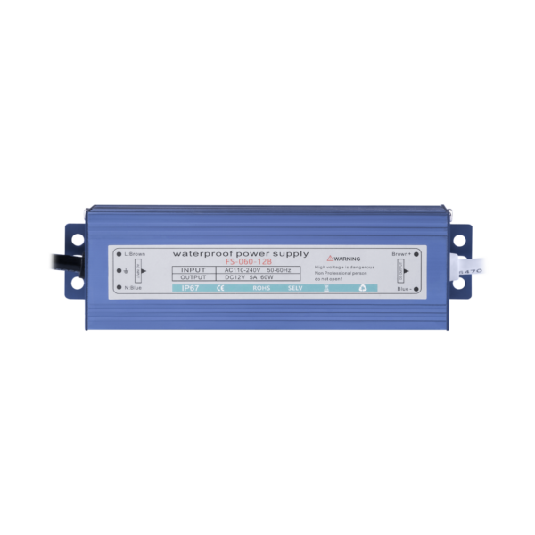 Імпульсний блок живлення герметичний GreenVision GV-12V5А (60W)