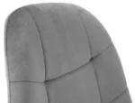 Стілець оксамитовий з м'якою оббивкою MUFART ALFA 3755 сірий - Зображення 9