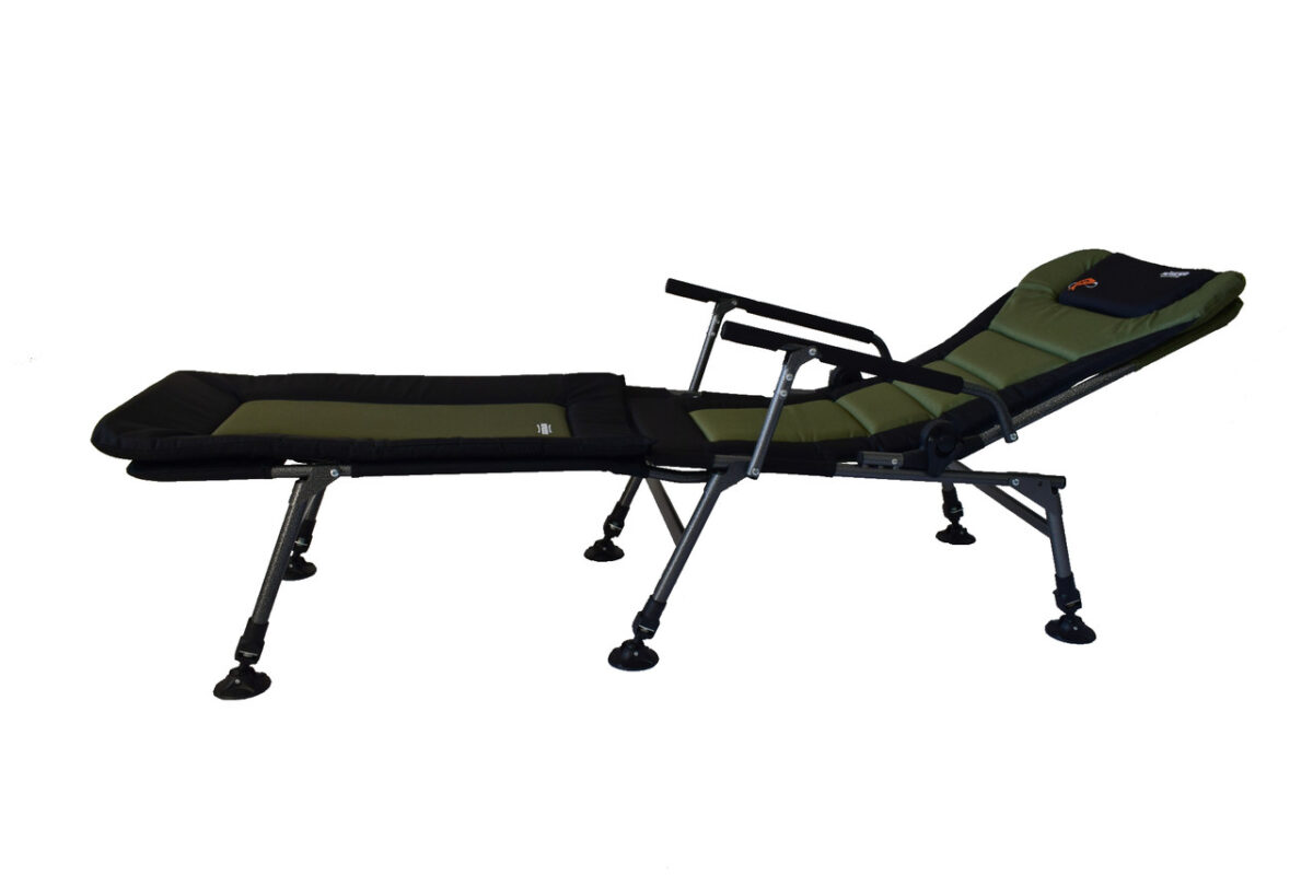 Розкладне крісло для рибалки Novator SR-2 Comfort + Підставка Novator POD-1 Comfort - Зображення 10