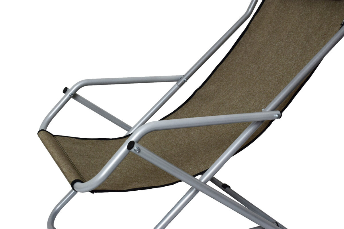 Крісло-шезлонг Novator SH-7 Brown - Зображення 8