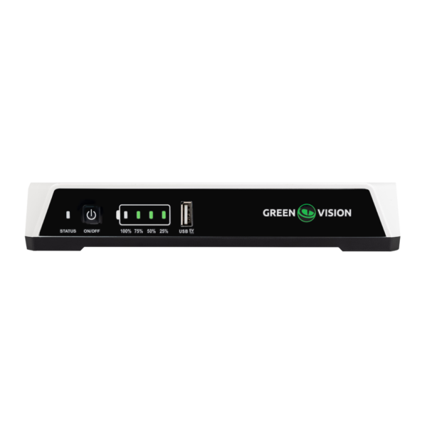 Портативне джерело безперебійного живлення GreenVision GV-704-UPS-DC20-40W (POE 24/48)