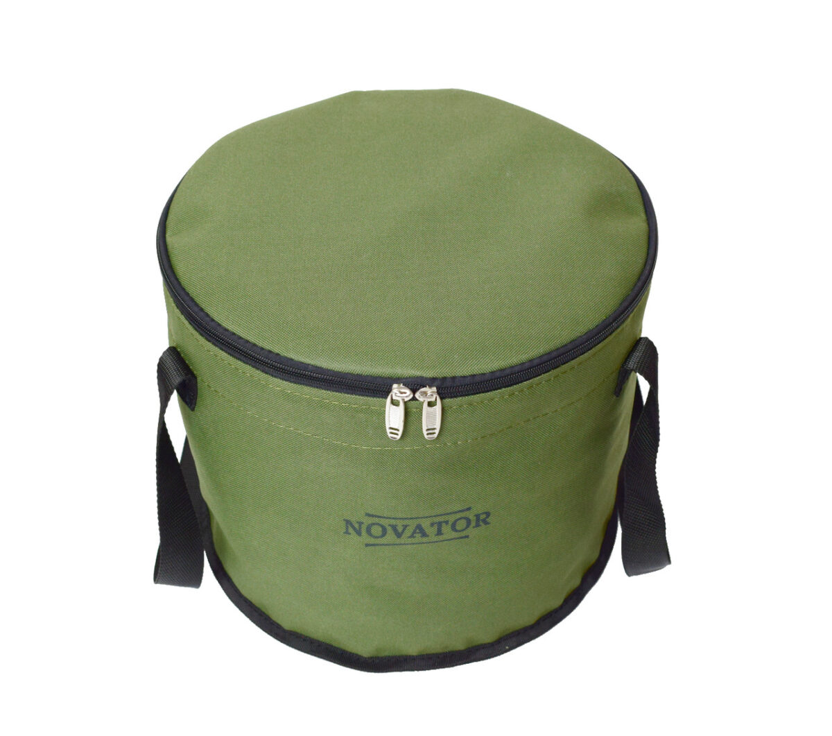 Відро для прикормки з кришкою на рибалку Novator VD-2 (30x23 см) - Зображення 4