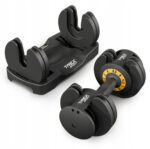 Регульовані гантелі Trex Sport TX-012AB 1x 12 кг з гумовим покриттям