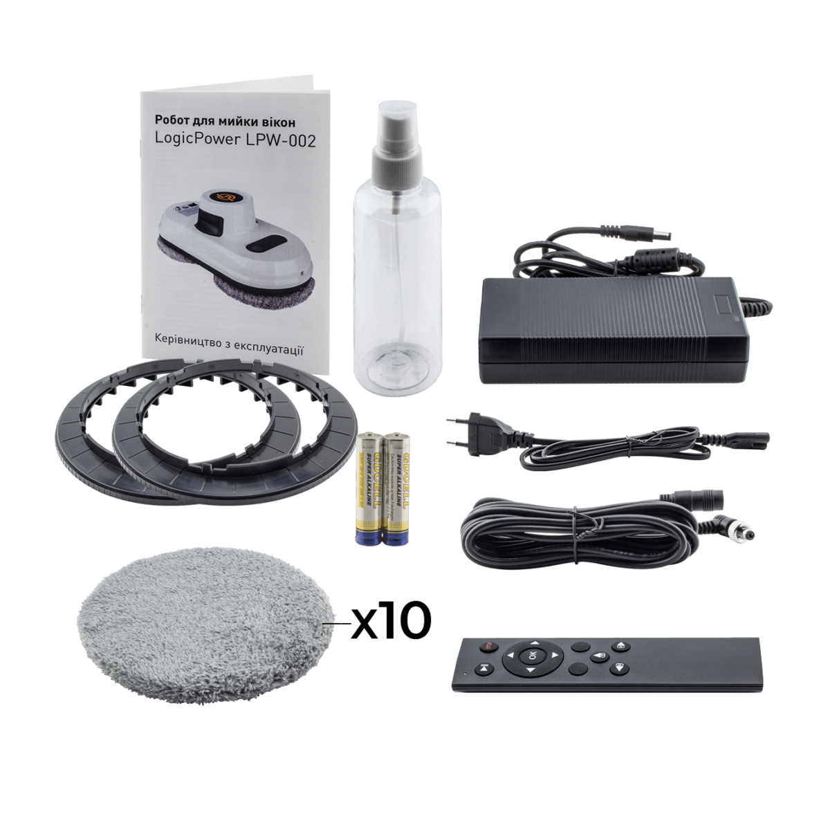 Робот для мийки вікон LogicPower LPW-002 - Зображення 4