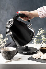 Чайник металевий 1.5л STRIX Adler AD 1343 - Чорний