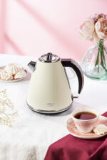 Чайник металевий 1.5л STRIX Adler AD 1343 - Кремовий