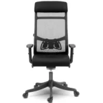 Офісне крісло з мікросітки Sofotel Brema чорне - Зображення 2