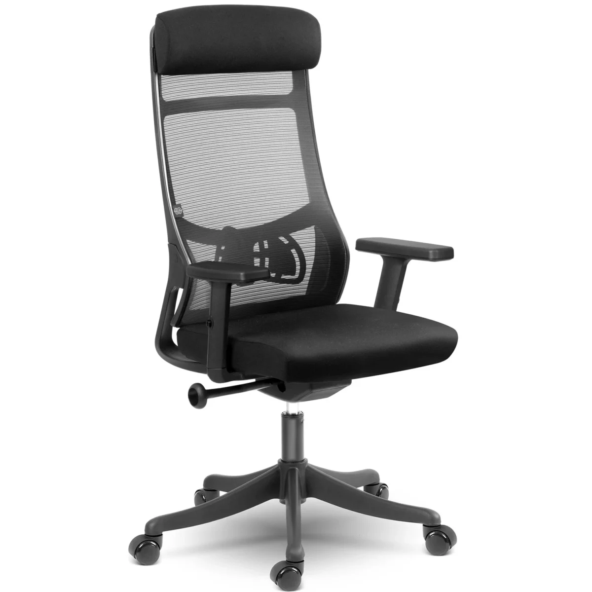 Офісне крісло з мікросітки Sofotel Brema чорне - Зображення 3