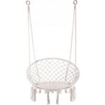 Підвісне бразилійське крісло гамак Bonro B-092 бежеве - Зображення 2