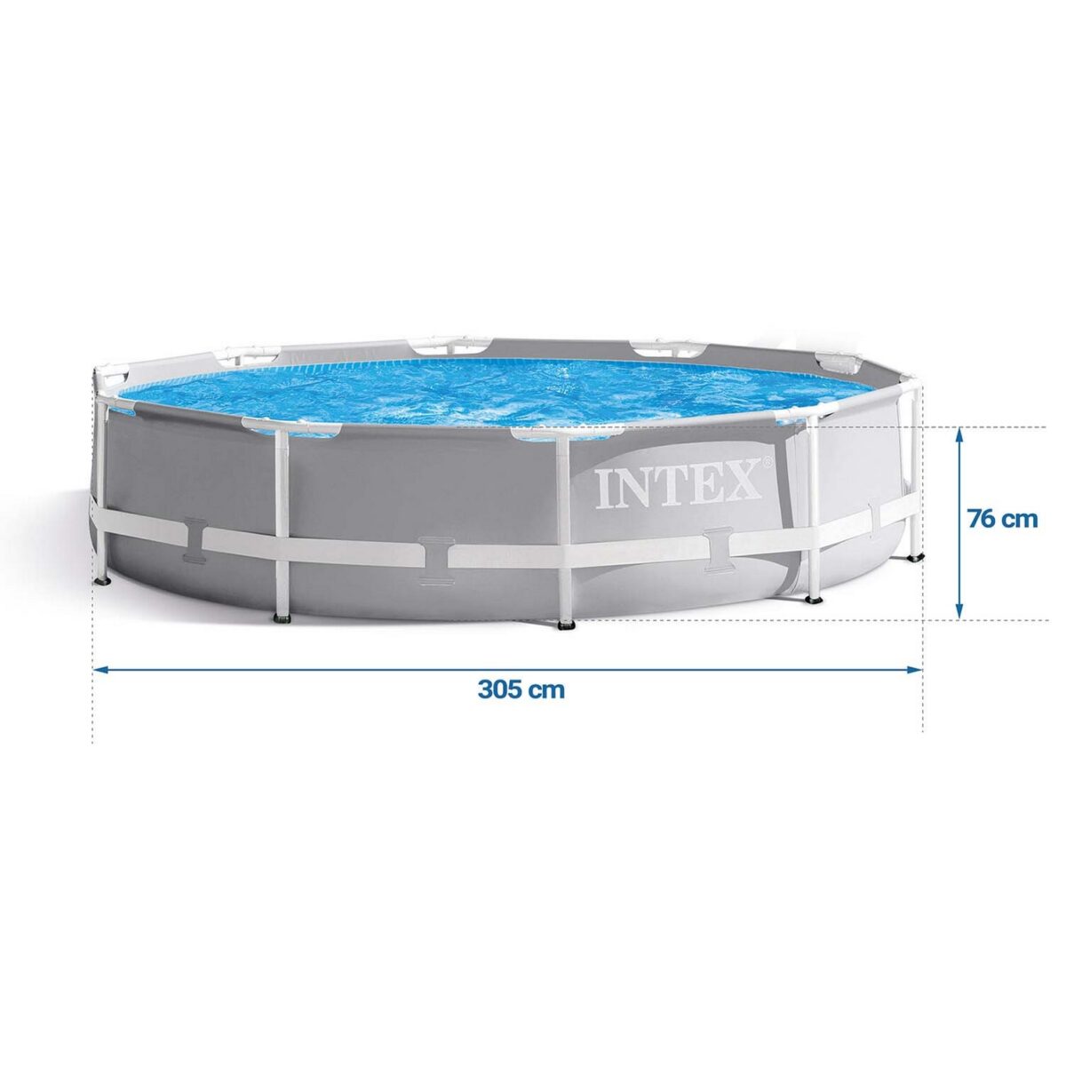 Каркасний басейн 3в1 INTEX 26702 305 x 76 см - Зображення 5