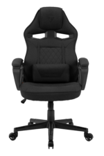 Геймерське ігрове крісло Sense7 Knight тканина чорне