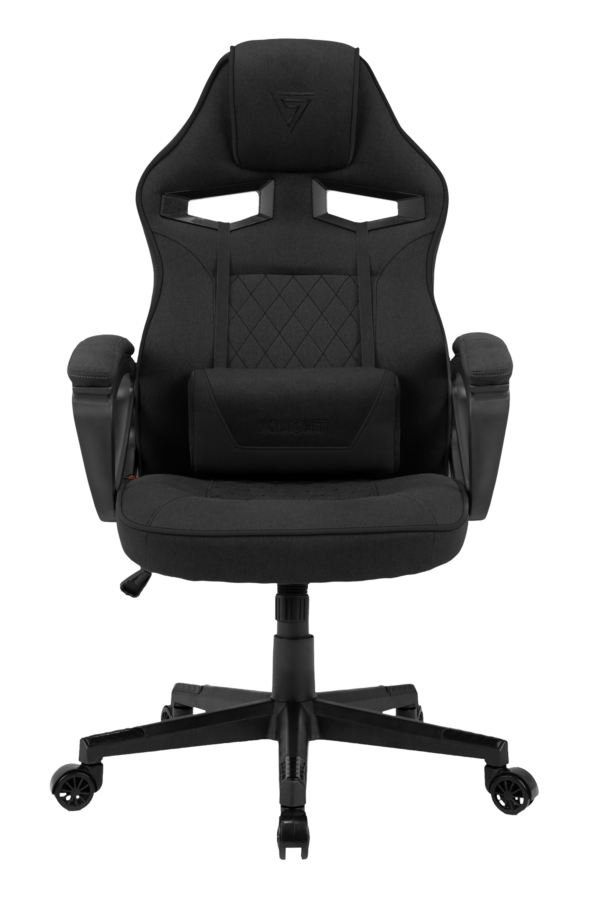 Геймерське ігрове крісло Sense7 Knight тканина чорне