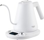 Чайник електричний з регулятором Adler AD 1349 white 1L LED