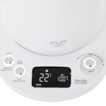 Чайник електричний з регулятором Adler AD 1349 white 1L LED