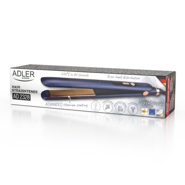 Вирівнювач для волосся Adler AD 2328 150°C-230°C 50Вт