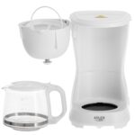 Кавоварка крапельна Adler AD 4381 біла 0.6л