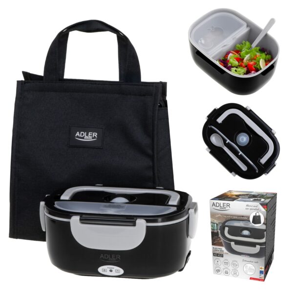 Харчовий контейнер Adler AD 4521 з термосумкою 5 літрів для автомобіля та дому (12V / 230V)