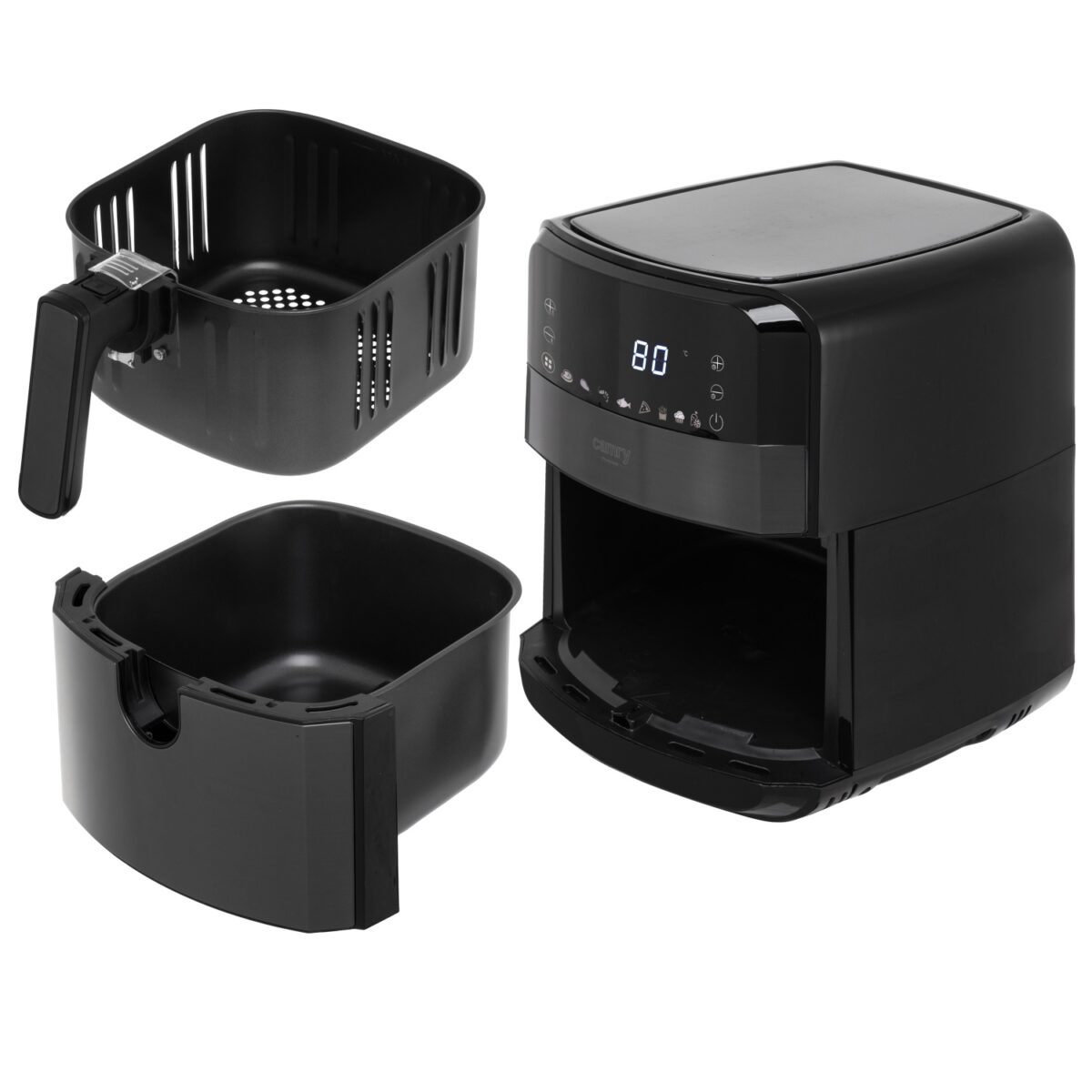 Аерогриль Camry CR 6311b Аерофритюрниця 9 програм Black 5л