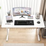 Електричний підйомний стіл MuvuHome Rebiko Білий 160 см МОДЕРН 72-118см.Зручність та стиль для вашого робочого простору - Зображення 2