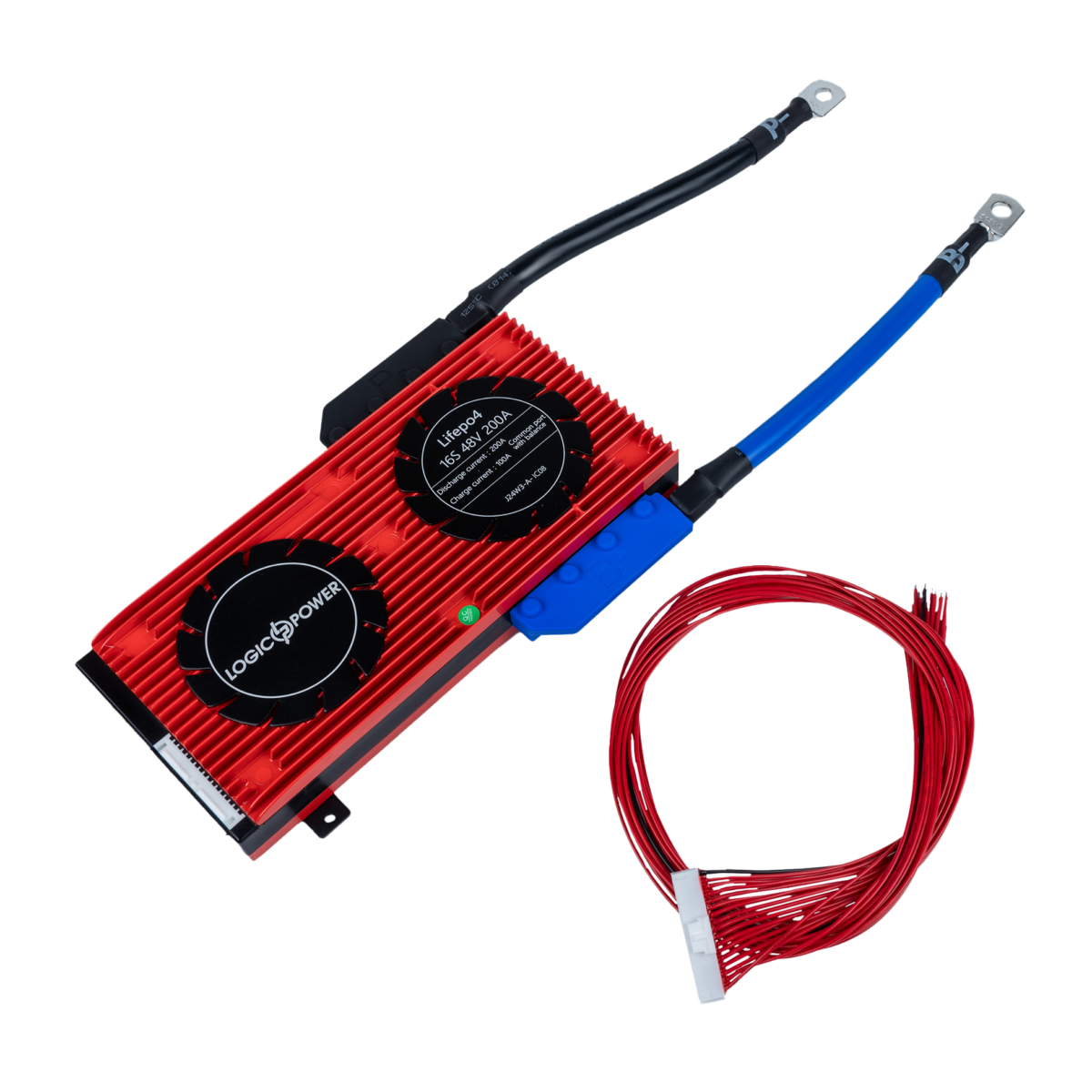 BMS плата LogicPower LP LiFePO4 48V 16S Dis 200A Ch 100A - Зображення 6