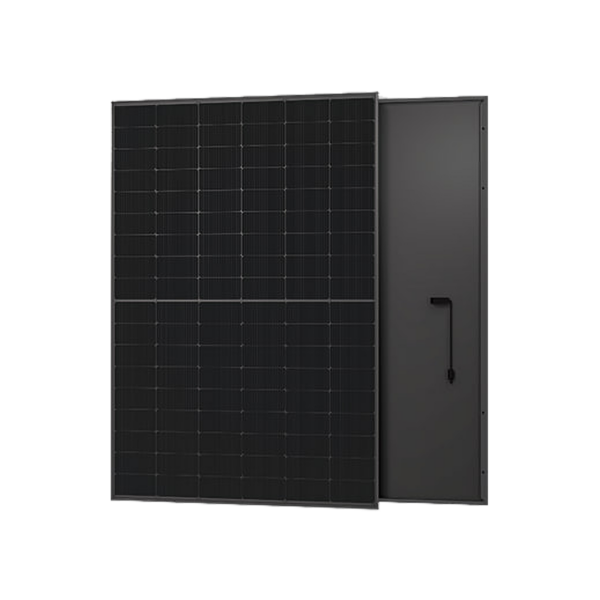 Сонячна панель LogicPower LP Longi Solar Half-Cell 440W (Full black, 30 профіль, Topcon N Bi-facial, монокристал)