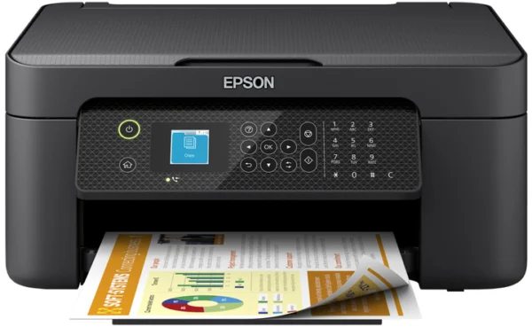 Багатофункціональний принтер БФП Epson WorkForce WF-2910DWF чорний