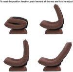 Розкладне крісло OSLO O2 коричневе для дому або офісу - Зображення 5