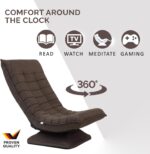 Розкладне крісло OSLO O2 коричневе для дому або офісу - Зображення 4