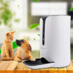 Автоматична годівниця для домашніх тварин дозатор корму GreenVision V86