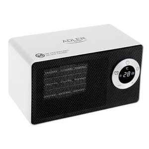 Керамічний тепловентилятор Adler AD 7746 LCD 1000 Вт 10–49°C