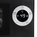 Керамічний тепловентилятор Adler AD 7746 LCD 1000 Вт 10–49°C