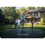 Батут Neo-Sport 8ft 252 см з NS-08z231 + драбинка і зовнішня захисна Сітка - Зображення 8