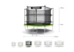 Батут Zipro Jump Pro з Внутрішньою Сіткою 10FT та діаметром 312 см - Зображення 8