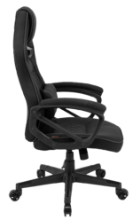 Геймерське ігрове крісло Sense7 Knight тканина чорне - Зображення 3